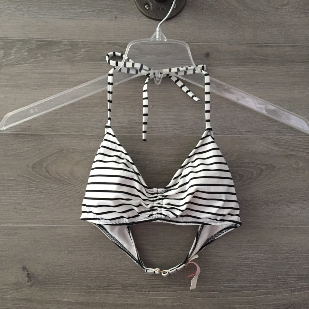 VS Striped Bikini Top